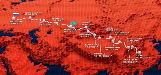 Ралли «Шелковый путь – 2017» стартует 7 июля на Красной площади