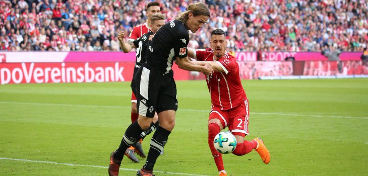 «Бавария» забила пять мячей менхенгладбахской «Боруссии»