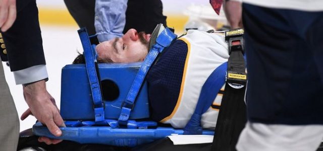 Как сломали Виктора Антипина. Ужасная травма российского защитника в НХЛ (видео)