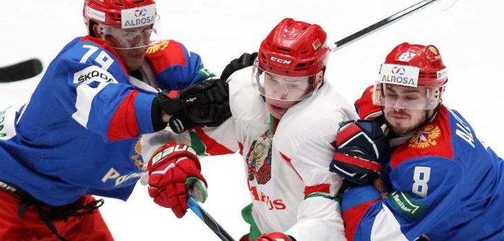 Олимпийская сборная России обыграла команду Белоруссии