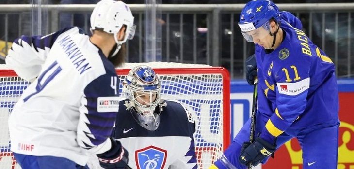 Швеция одержала третью победу на чемпионате мира по хоккею