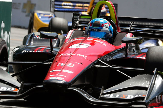 IndyCar: Уиккенс получил травмы в аварии в Поконо