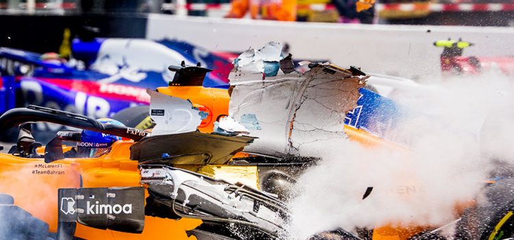 Массовая авария на старте Формулы-1 в Спа: как это было