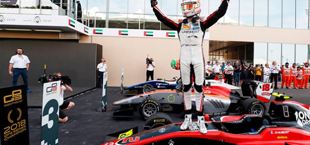 GP3: Пульчини выиграл гонку, Юбер — титул