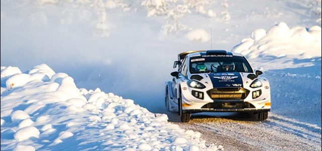 Боттас финишировал пятым в Arctic Lapland Rally