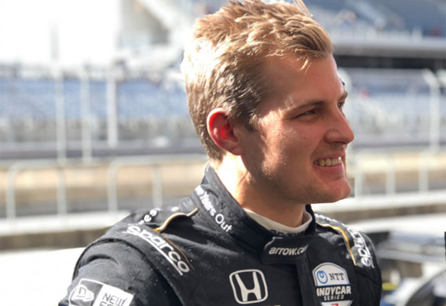 IndyCar: Маркус Эриксон хорошо начал тесты в Остине