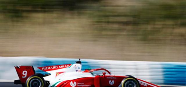 Ф2: Мик Шумахер завершил тесты с лучшим временем