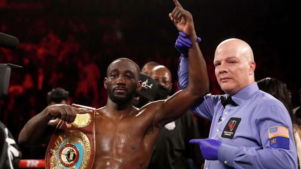 Кроуфорд досрочно победил Портера и защитил титул WBO Кроуфорд досрочно победил Портера и защитил титул WBO