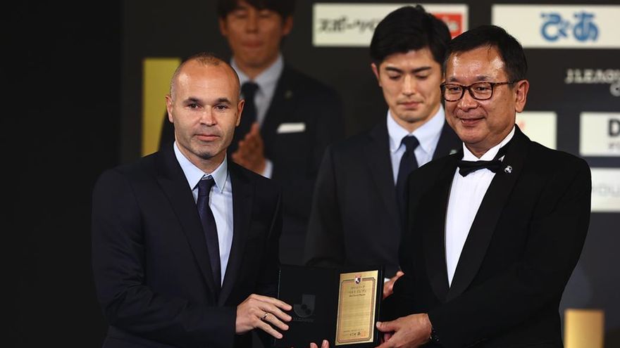 37-летний Иньеста стал одним из лучших игроков чемпионата Японии в 2021 году