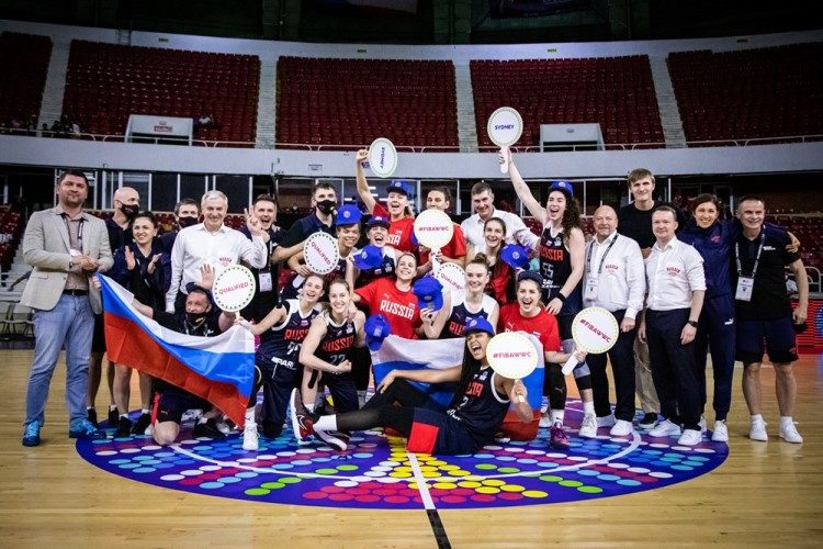 Женская сборная России по баскетболу прошла на чемпионат мира-2022