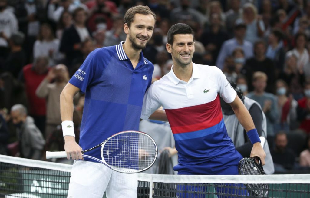 Медведев сократил отставание от Джоковича в рейтинге ATP