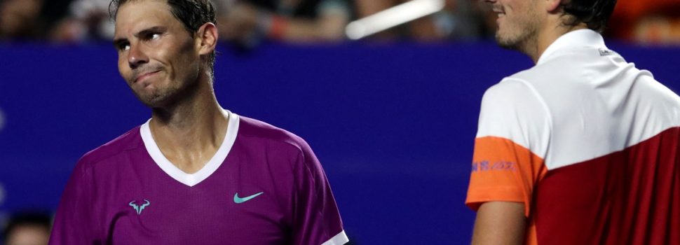 Надаль переиграл Медведева в полуфинале турнира ATP в Акапулько