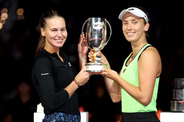 Кудерметова и Мертенс победили на Итоговом чемпионате WTA в парном разряде