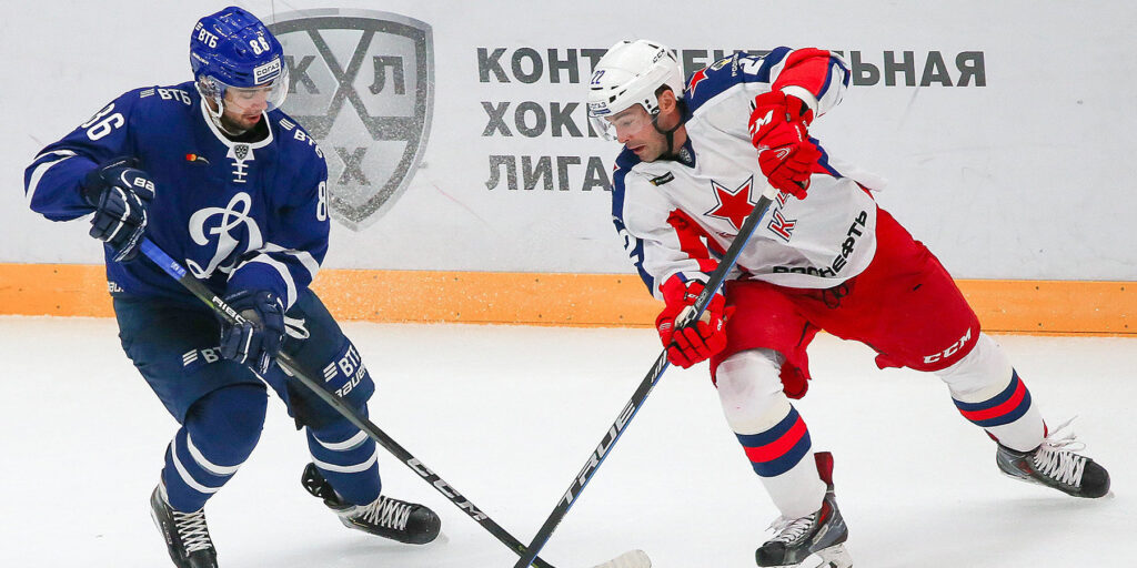 ЦСКА одерживает победу над Динамо со счетом 4:1 в хоккейном дерби